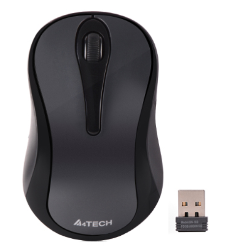 A4Tech G3-280NS Wireless Silent Click Mouse - Black DOT COMPUTERS