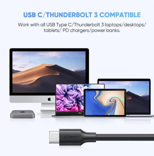UGREEN 20103 USB-C TO MICRO USB-B CABLE 1M DOT COMPUTERS
