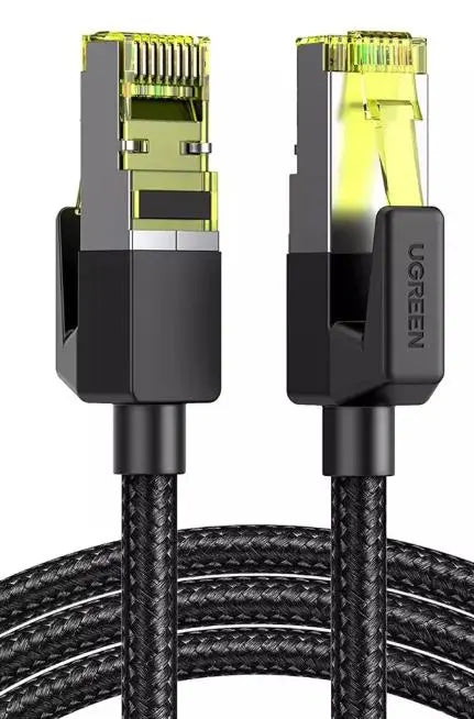 UGREEN 80424 CAT7 SHIELDED LAN CABLE 3M BRAIDED DOT COMPUTERS