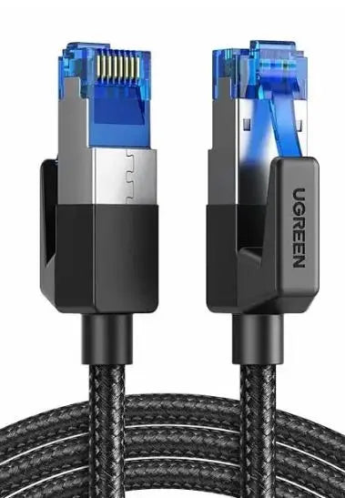 UGREEN 80433 CAT8 SHIELDED LAN CABLE 5M BRAIDED DOT COMPUTERS