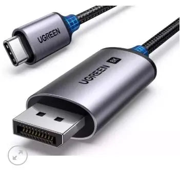 Ugreen 25158 USB C to DisplayPort 1.4 Cable 2m DOT COMPUTERS