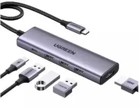 Ugreen 15596 5-in-1 USB-C Hub (100W PD 4K@30Hz HDMI) DOT COMPUTERS