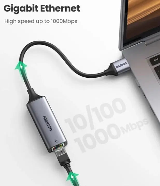 UGREEN 50922 USB 3.0 GIGABIT ETHERNET NETWORK ADAPTER DOT COMPUTERS