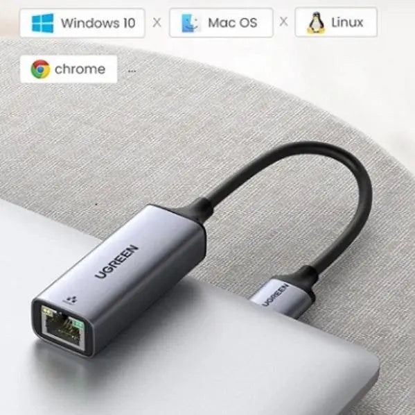 UGREEN 50922 USB 3.0 GIGABIT ETHERNET NETWORK ADAPTER DOT COMPUTERS