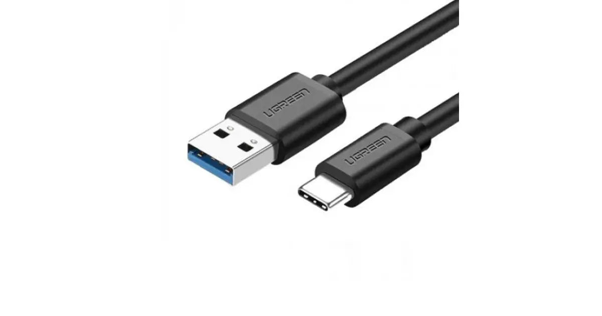 Ugreen 20882 USB 3.0 To USB C Cable 1m Black Home / USB C Cables DOT COMPUTERS