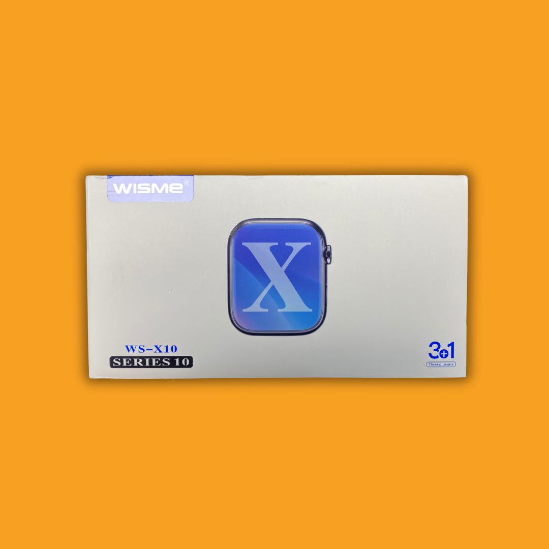 Wisme WS-X10 Series 10 Smartwatch | 3-in-1 Strap Set, Fitness Tracking & Health Monitoring | NexGen-Grip DOT COMPUTERS