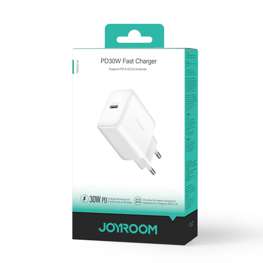 JOYROOM JR-TCF24 PD30W Charger-White (EU)