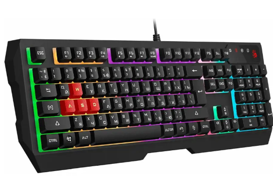 Bloody B135N Neon RGB Membrane Gaming Keyboard - Black DOT COMPUTERS