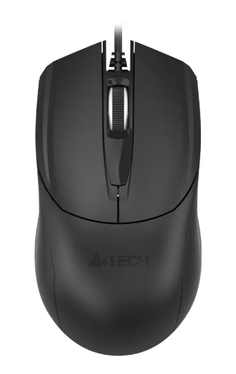 A4Tech OP-750S Wired Optical Mouse - Black DOT COMPUTERS