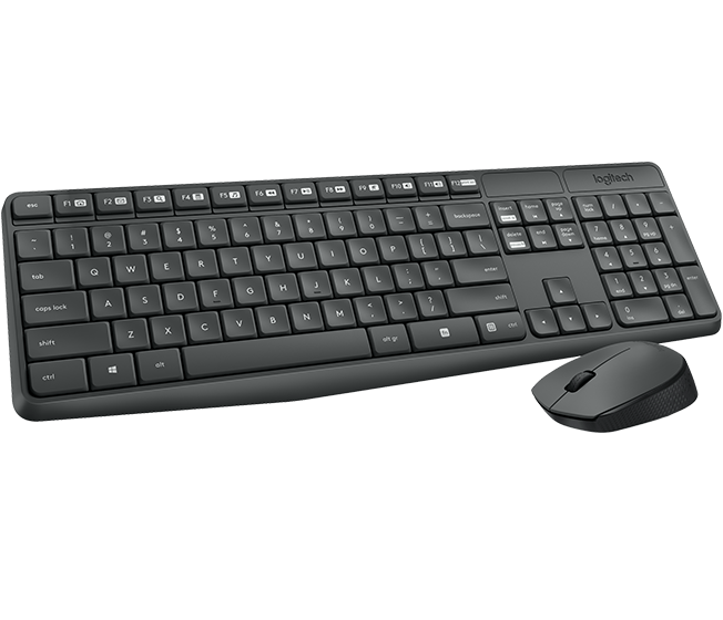 MK235 Wireless Keyboard and Mouse Combo