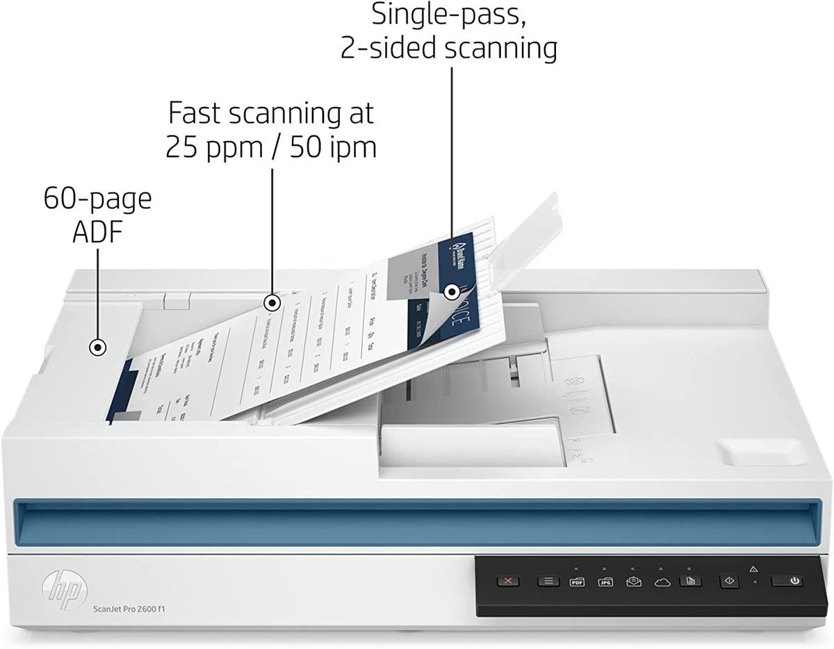 HP ScanJet Pro 2600 f1 Scanner