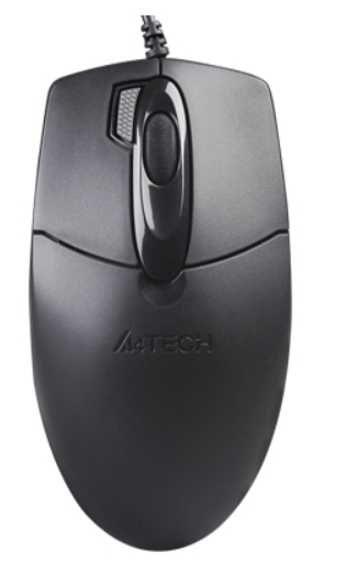 A4Tech OP-730D Wired USB Optical Mouse - Black DOT COMPUTERS