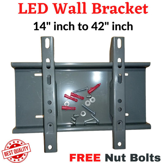 Best Quality LCD/LED Wall Mount Bracket Flat Panel 32"-42" - Hisa Traders