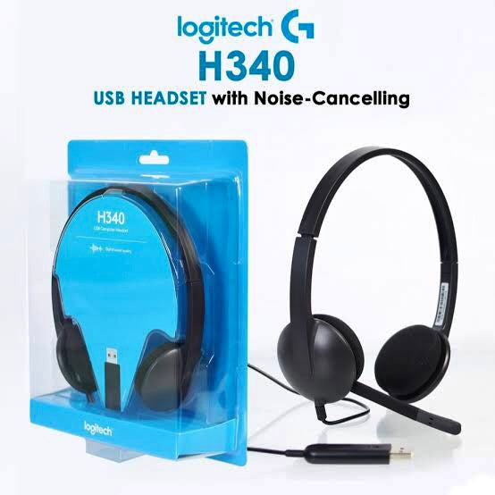 Logitech H340 Stereo USB Computer Headset