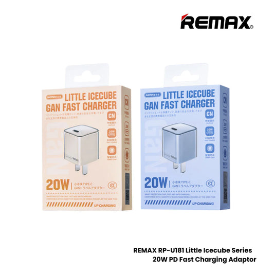 REMAX RP-U181 CN 20W 1C GaN Little Icecube Series Charger