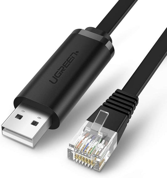 Ugreen 50773 USB to RJ45 Console Cable – 1.5m