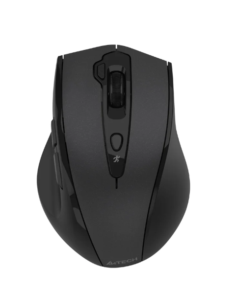 A4Tech G7-810S Air2 2.4GHz Wireless Mouse with USB + Type-C Adapter - Black DOT COMPUTERS