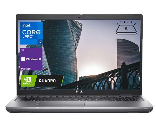 Dell Precision 7560 Core i7 11th Generation 16GB RAM 512GB SSD 15.6" Display 6GB NVIDIA RTX A3000 Graphics (USED) DOT COMPUTERS
