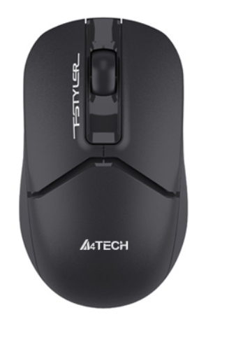 A4Tech Fstyler FG12S 2.4GHz Wireless Silent Click Mouse - Black DOT COMPUTERS