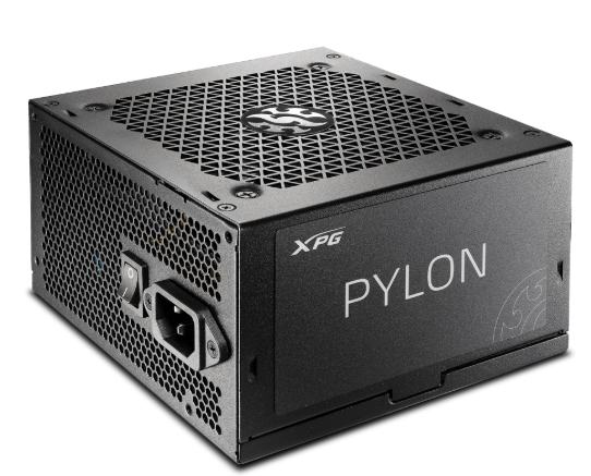 XPG Pylon 650W 80 Plus Bronze Certified 120mm Fluid Dynamic Bearing Fan Power Supply DOT COMPUTERS