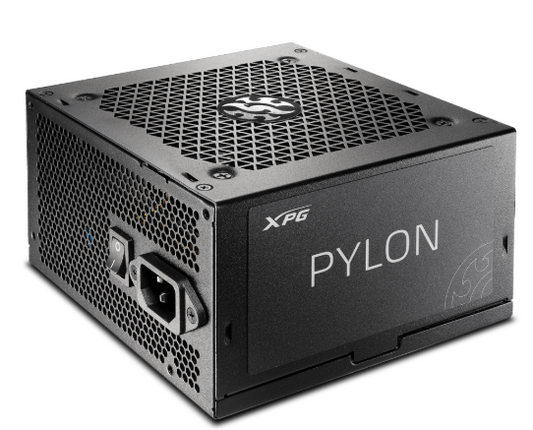 XPG Pylon 650W 80 Plus Bronze Certified 120mm Fluid Dynamic Bearing Fan Power Supply DOT COMPUTERS