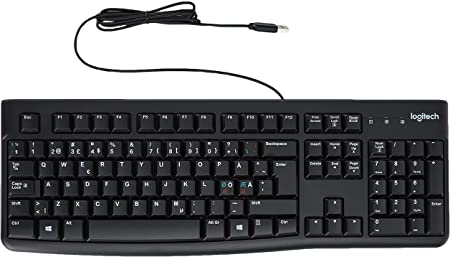 Logitech Keyboard K120 Plug-and-Play USB Keyboard