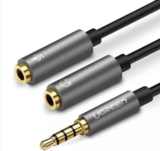 Ugreen 30619 3.5mm Male to 2 Female Audio Cable DOT COMPUTERS