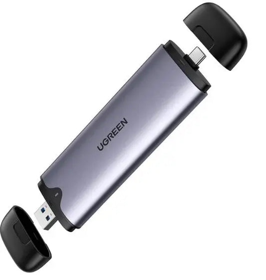 UGREEN CM353 USB-C+USB-A M.2 M-Key Hard Drive Enclosure 10G 70532 DOT COMPUTERS