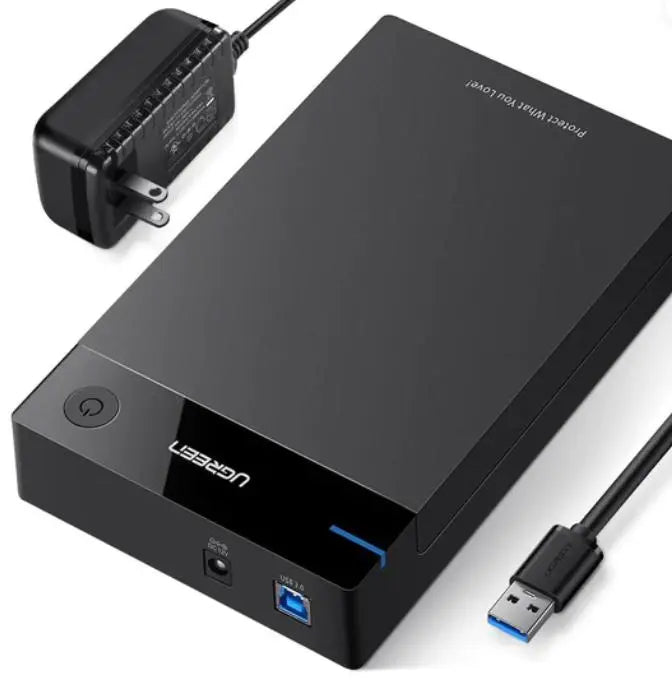 UGREEN 50422 3.5” SATA EXTERNAL HARD DRIVE ENCLOSURE DOT COMPUTERS