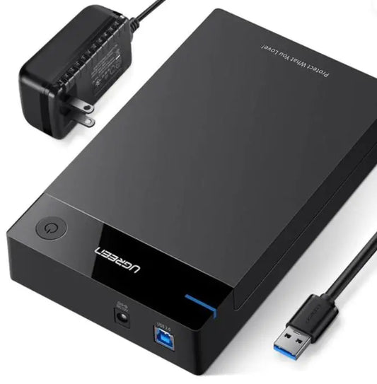 UGREEN 50422 3.5” SATA EXTERNAL HARD DRIVE ENCLOSURE DOT COMPUTERS