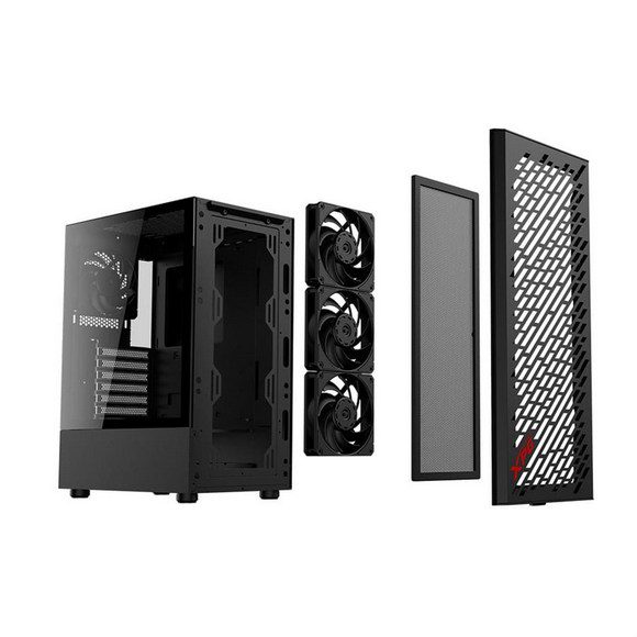 XPG VALOR AIR Mid Tower Gaming Case Black DOT COMPUTERS