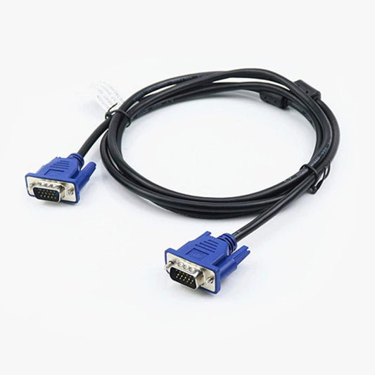 VGA Cable 6 Feet,Male VGA to VGA Male Monitor Computer Cable Adapter Cord HD15 1080P Full HD High