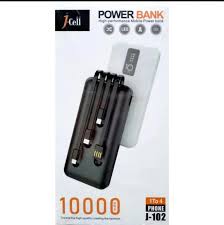 Power Bank 10,000mAh & 150,000mAh Mini  | 4-in-1 Fast Charging | Type-B & Type-C Cables | High-Quality Portable Charger for All Phones