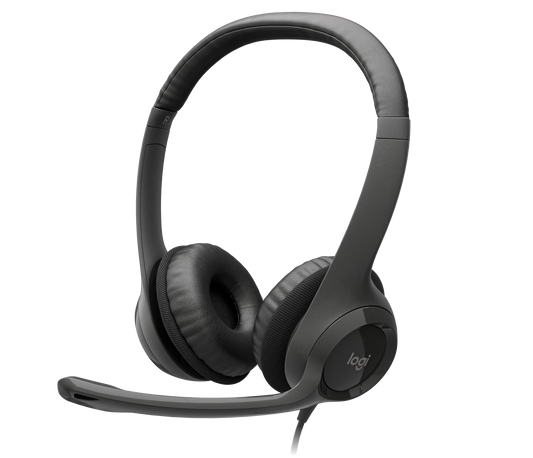 Logitech H390 USB Headset with Noise-Cancelling Mic Logitech