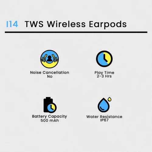 I14 Tws Wireless Earpods