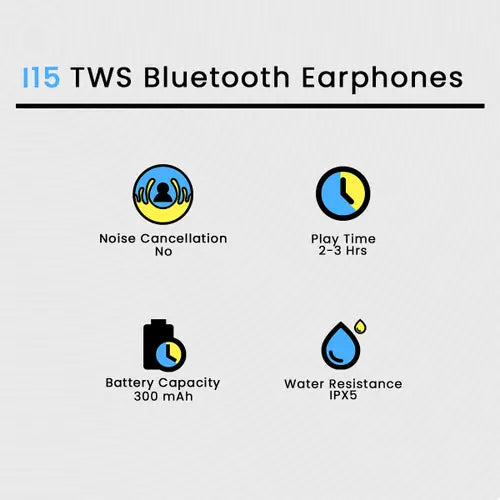 i15 Tws Bluetooth Earphones